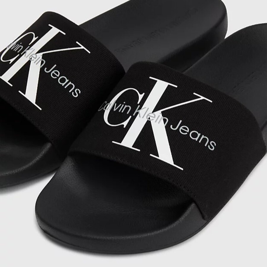 CHANCLAS DE LONA CALVIN KLEIN